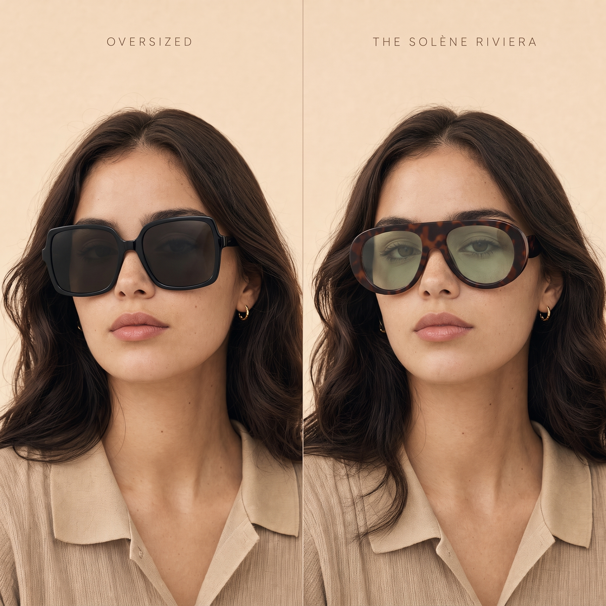 The Solène Riviera before and after comparison